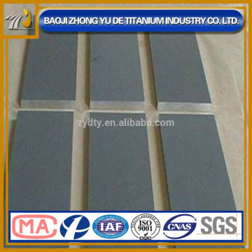 High purity 99.95% Zr sheet target