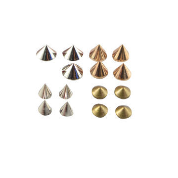 Hox fix rivets, made of zinc alloy, punk styleNew