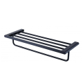 Single layer stainless steel towel rack