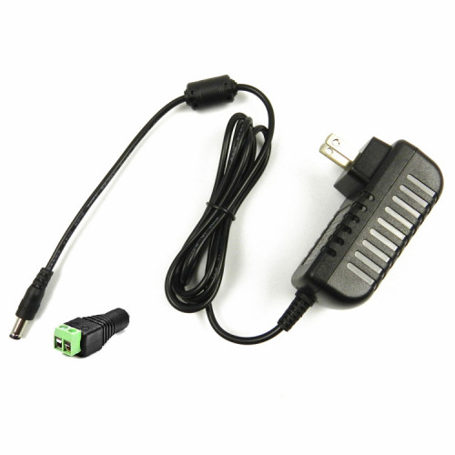 Adaptador de audio de iluminación de potencia AC DC 12V1A UL