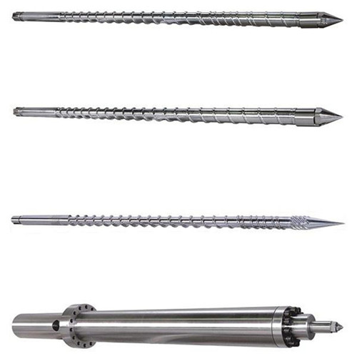 Bimetallic screw and barrel /cylinder for injection moulding machine