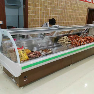 Commercial 2M meats Display Fridge for Meats