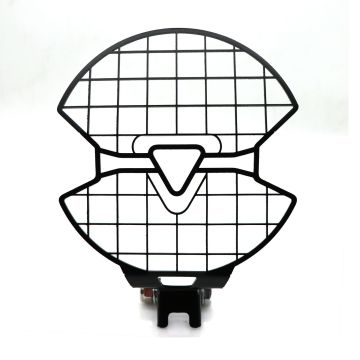 Black Front Headlight Grille Cover Protector for Trident 660 (2021)