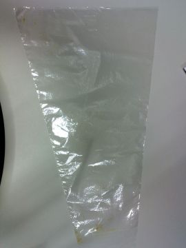 Odm Trangle Shape Cpp Plastic Flower Bags With Header And Perforated