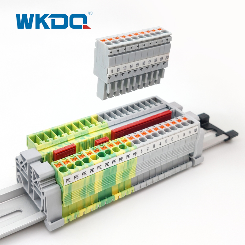 JPT 2.5/1P Connection Connection Connection Din Rail Clocks