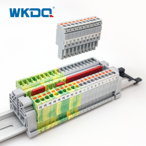 JPT 2.5/1P Plug-in Connection Din Rail Terminal Blocks