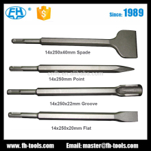 SDS Plus shank 14x250mm concrete hammer chisel