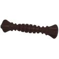 Percell 4.5 &quot;Nylon Dog Chew Spiral Bone Chocolate Scent