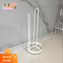 Circular tissue holder white