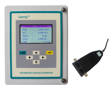 CE Approved Doppler Flow Meter for Open Drain