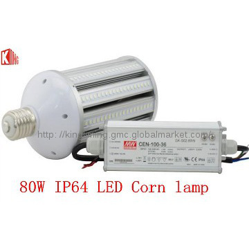 80W IP64 E40 LED Corn bulb corn lamp