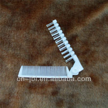 disposable plastic folded comb in yangzhou