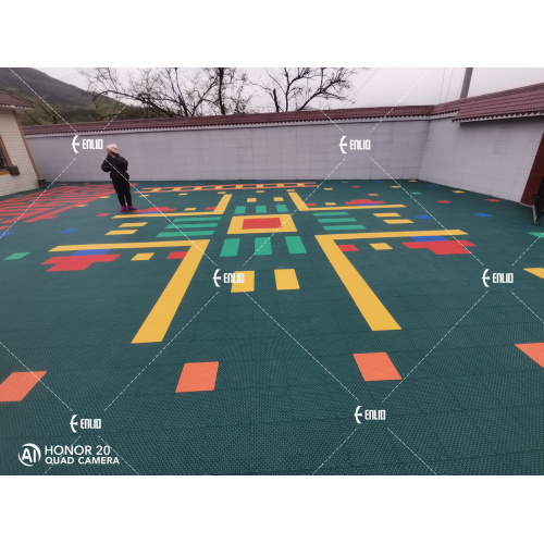 Telhas infantis de mina de vento ses para playground pisamento de materiais ecologicamente corretos