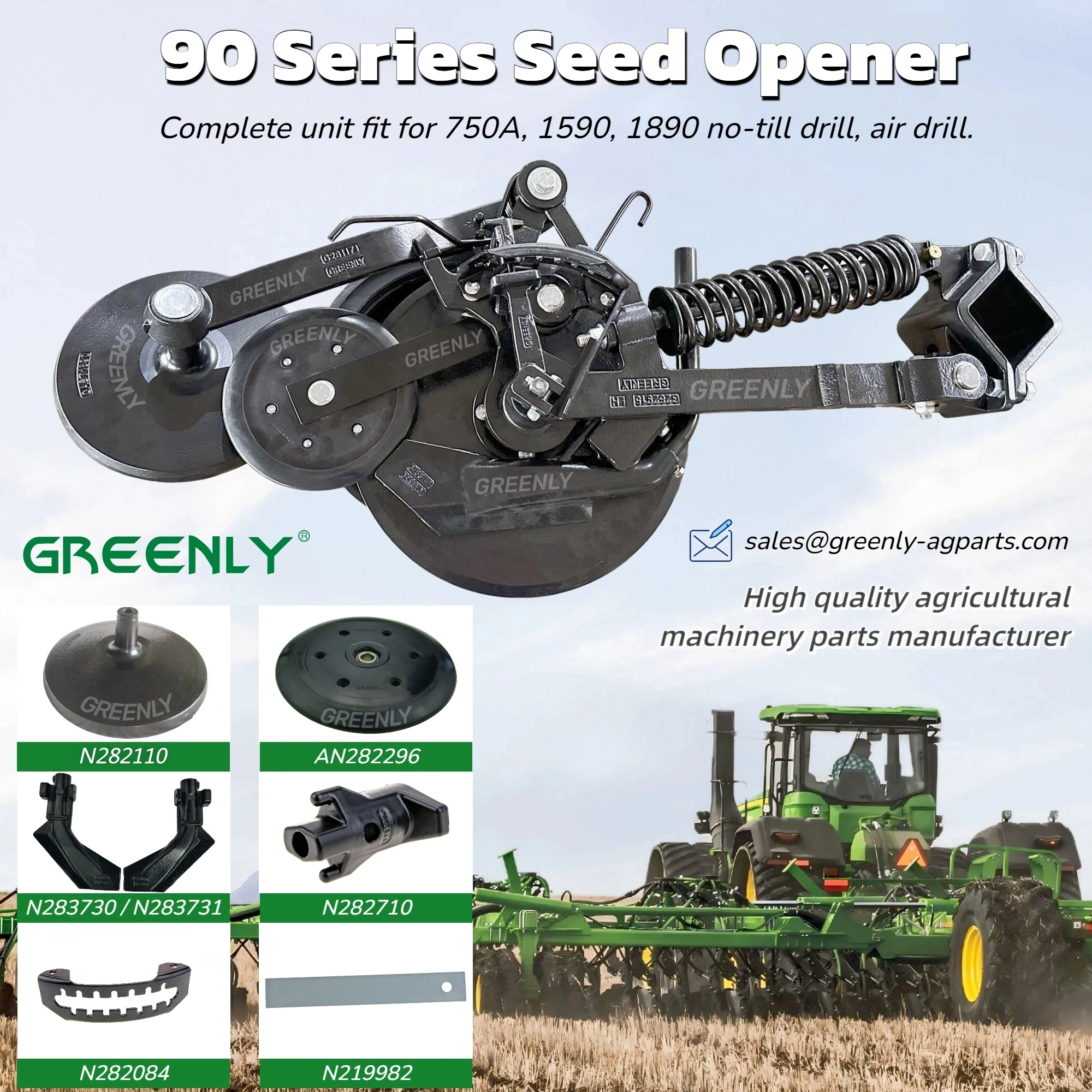 90 Series Seed Opener Assembly for John Deere drills China