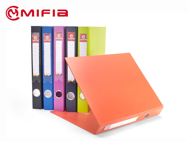 Colored PP-Paper Ring Binder1