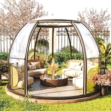 Transparent PC Plastic Tiny Dome Bubble House