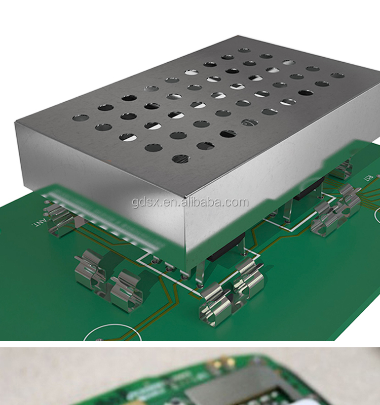 Customized Metal EMI Shielding Case Electronic Cover Stamping Metal Parts