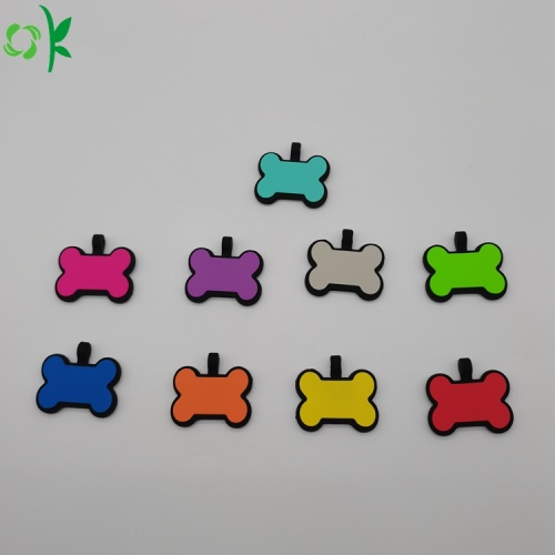 Custom Bot Shape Silicone PET-tag