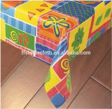 square disposal christmas picture pvc tablecloths