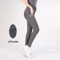 Mná Breeches Silicone Buttone Button Elastic High Elastic