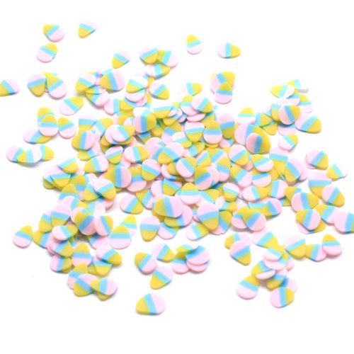 500g Ice-Cream Cone Slices Polymer Soft Clay Sprinkles For Crafts DIY Nail Art Decorations Cake Dessert Phone Accessories