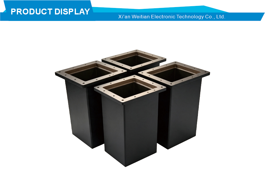 Half Height Waveguide to Coaxial Adapter Half Height Waveguide to Coaxial Adapter