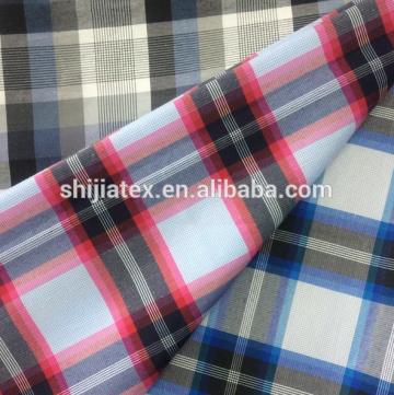 New design popular big-check pattern textile fabric