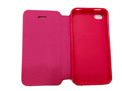 Pu Leather Cellphone Case Soft Plastic For Iphone 5s / Iphone 5c