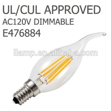 Full Range Dimming 220V Bulb , LED Filament Vintage Lamp