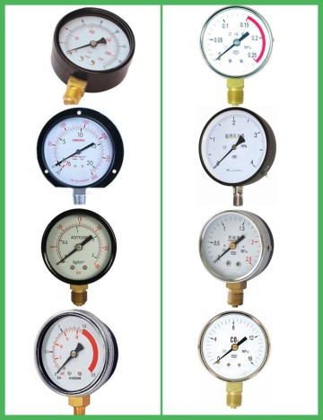 Gas Pressure Gauge Oxygen 150mm