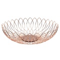 Hollow Stainless Steel Metal Wire Fruit Vegetable Basket