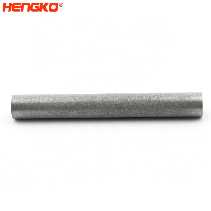 5 25 microns Sintered stainless steel 316L porous powder metal precise air nano filter tube