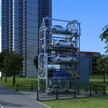 Elevated Rotary Parking System for Garage