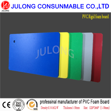 Colored PVC perspex foam board