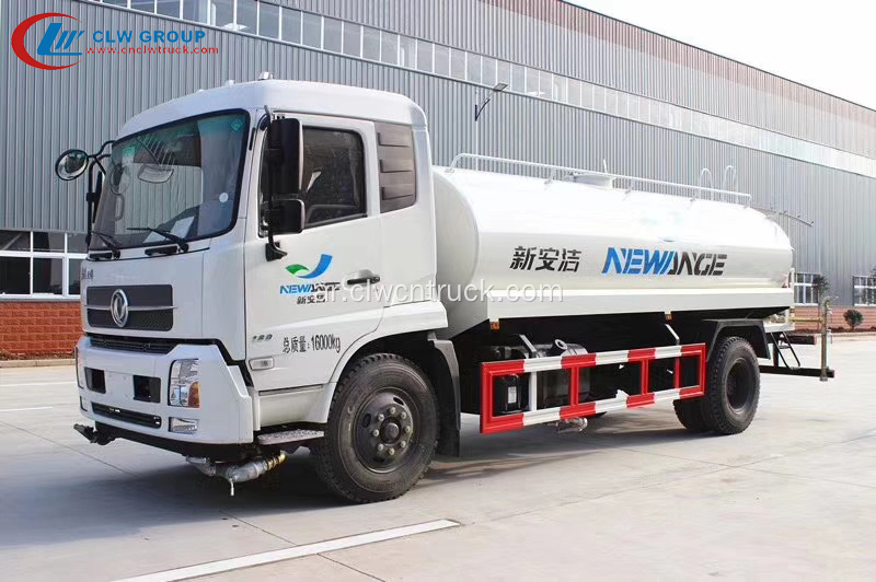 العلامة التجارية الجديدة DFAC 12Tons شاحنة خزان مياه الشرب