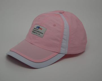 High Quality Pink Sport Hats 6-Panle Sport Hats