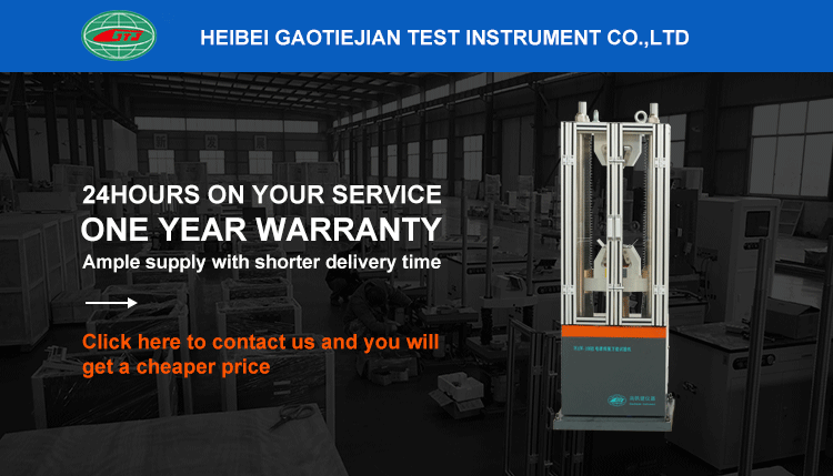 Stable cube concrete compression testing crushing machine