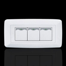 3 gang switch big plate