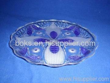 Decoration Durable Plastic Fruit Plate &amp; Trays 