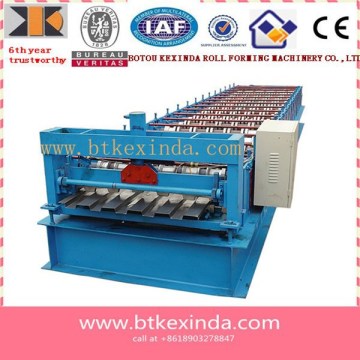 china automatic floor deck Making Machine/full automatic making machine for floor tile for sale