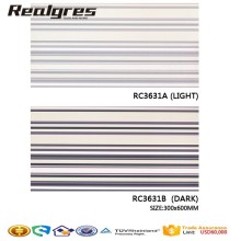 300x600mm ceramic bathroom wall tile borders foshan factory