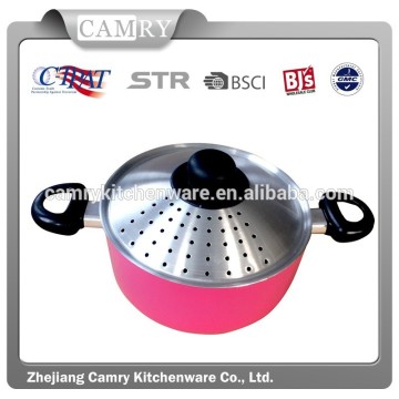 Royal aluminium colorful noodle pot