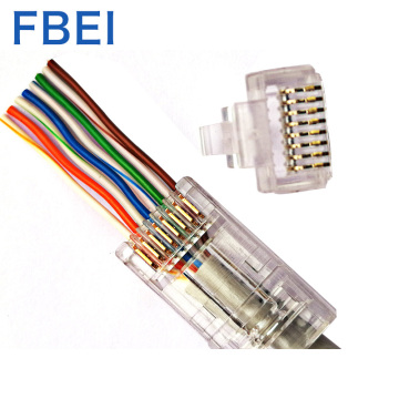 EZ RJ45 CAT6コネクター