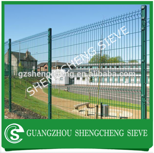China supply 50x200mm 2D garden pvc coated mesh panel with pvc coated