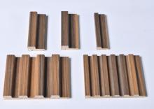 Radiata pine fluted wall panel