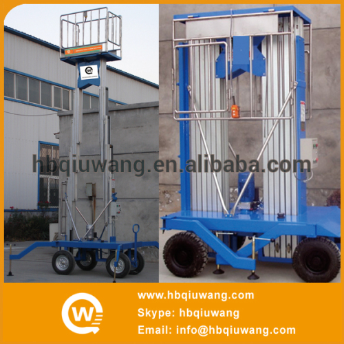 Big Wheel Double Mast Stair Vertical Lift, Lift Platform