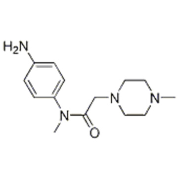 N- (4-Aminophenyl) -N-methyl-2- (4-methylpiperazin-1-yl) acetamid CAS 262368-30-9