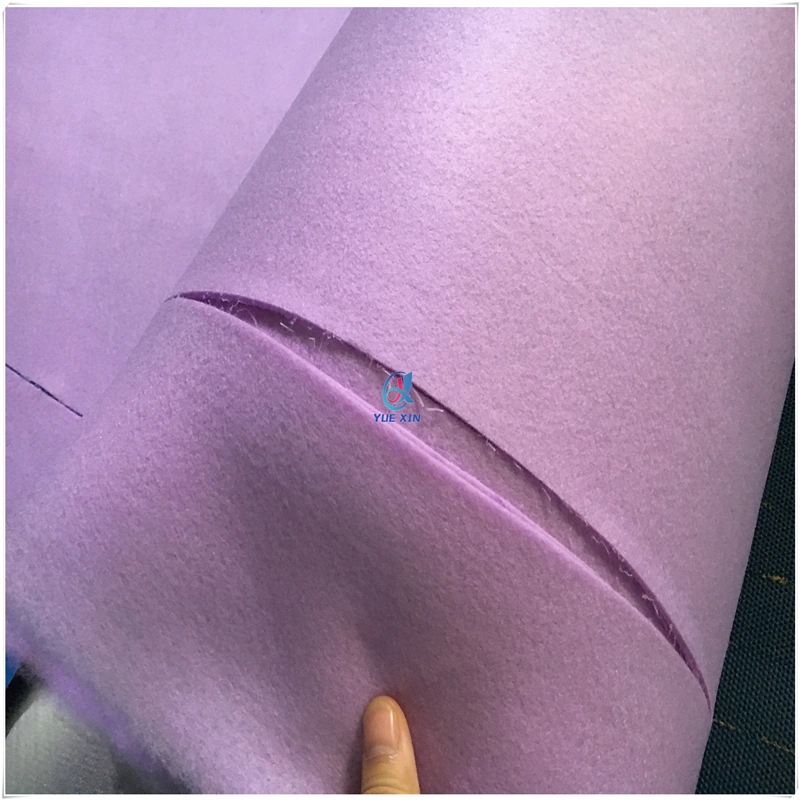 Manufacture 36'' Wide Colored Needle Punched Polyester Soft Felt
