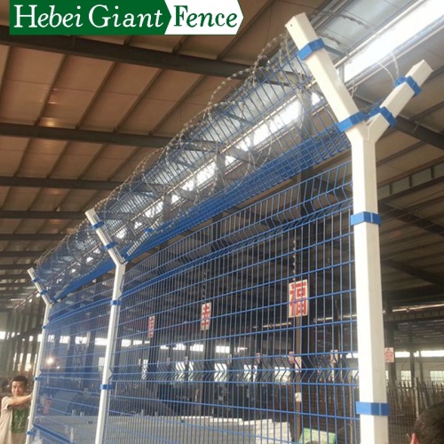 High Quality Power Coated Welded Airport Fence