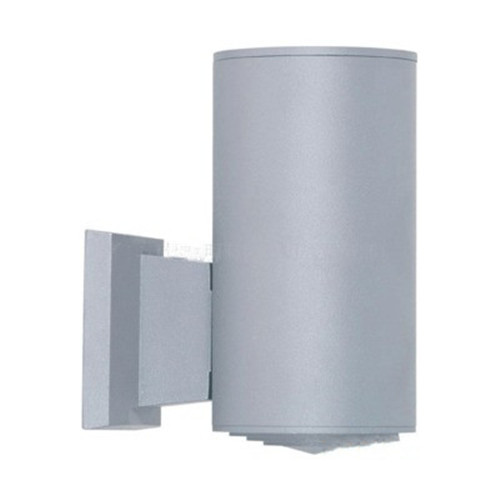 LEDER Grey Cylindrical LED Outdoor Wall Light